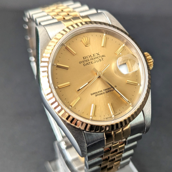 36mm Champagne Dial DateJust  front