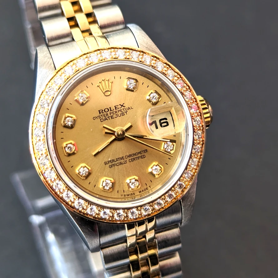 26mm DateJust Diamond Bezel and Dial dial