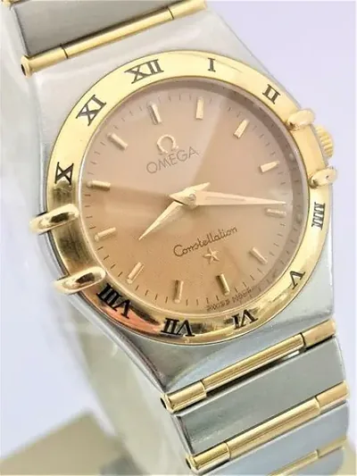 Pre-owned Test Constellation ref. 1262.10 Unknown, Champagne with gold baton hour markers