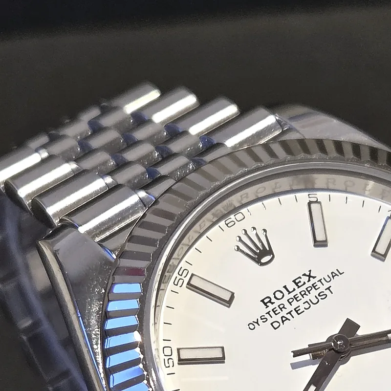 Rolex Datejust 41mm ref. 126334, white - bracelet