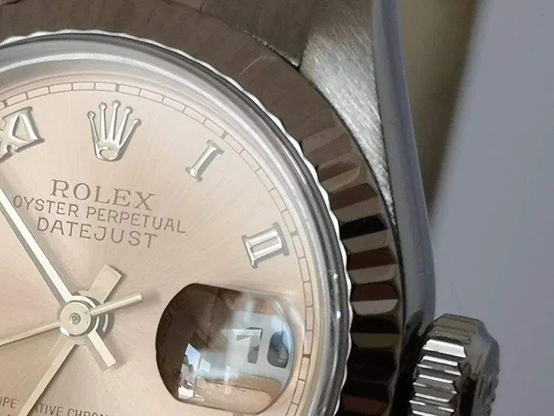 Rolex DateJust 26mm ref. 69174, pink with roman numerals - additional view