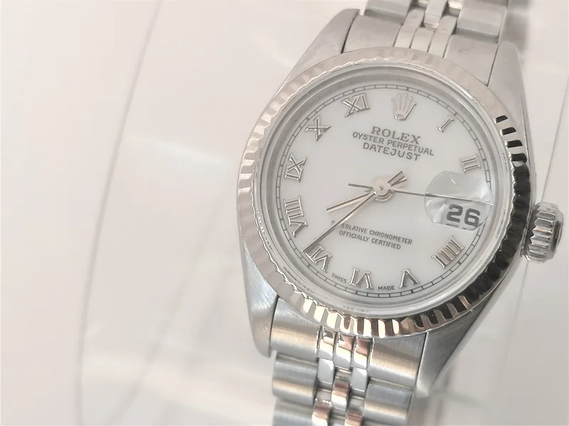 Rolex DateJust 26mm ref. 79174, white with roman numerals - additional view