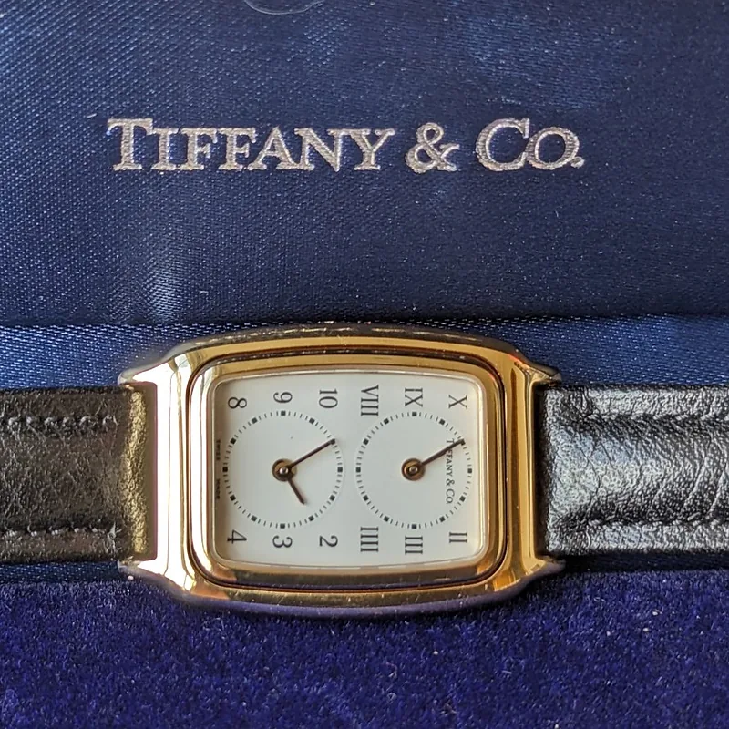 Tiffany Dual-Time ref. L203, white - front view