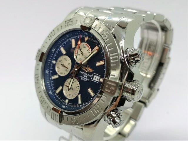 Breitling Super Avenger II ref. A1337111, blue - additional view
