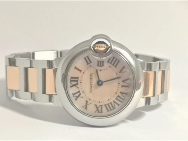 Ladies rose gold ballon bleu  crown