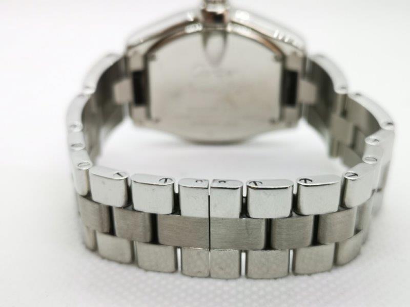 Cartier brilliance with pink dial and diamond bezel 