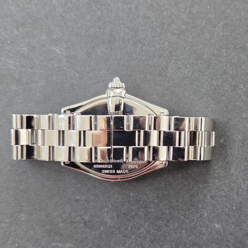 Ladies Cartier Roadster 2675 — Stainless Steel with Pink Dial dial