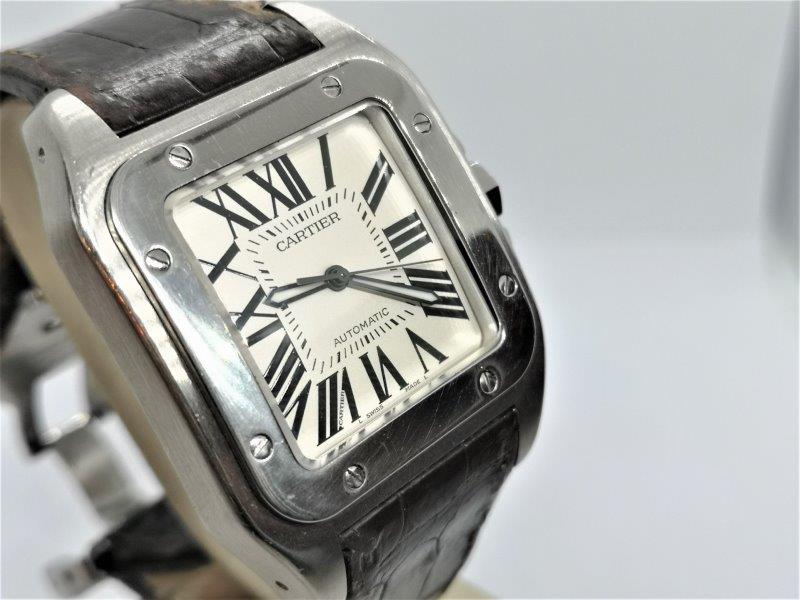 Cartier Santos 100 front