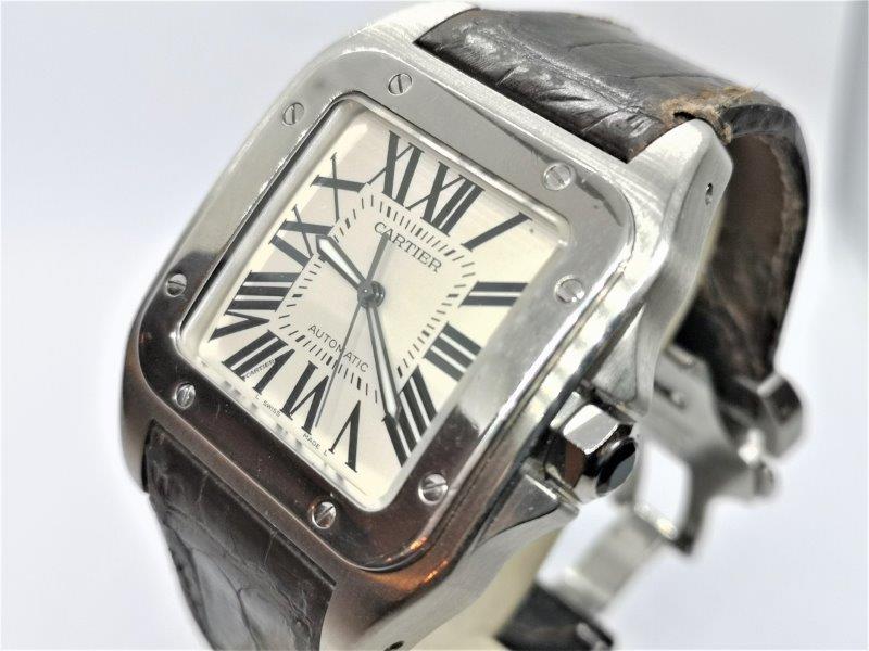 Cartier Santos 100 dial