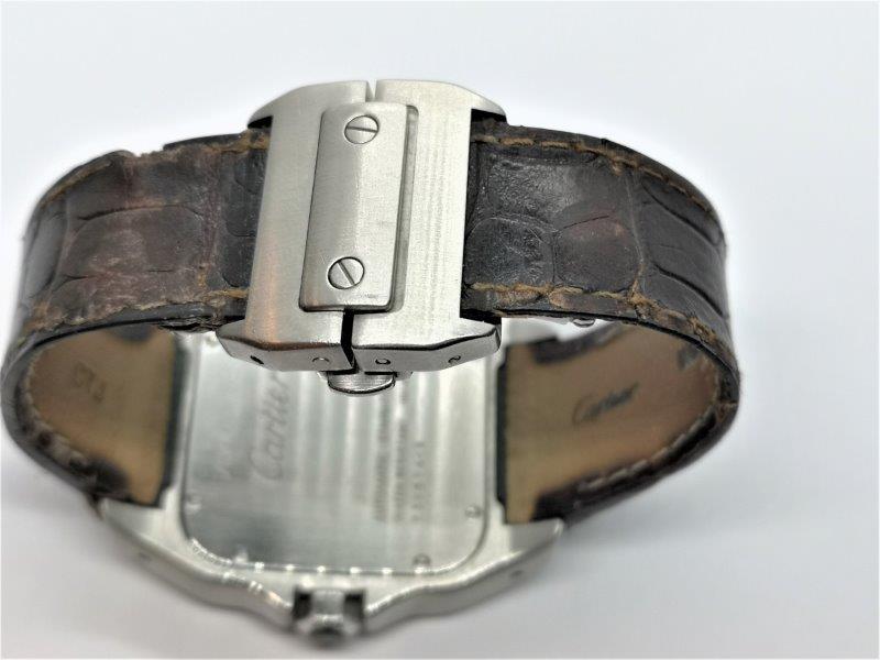 Cartier Santos 100 side