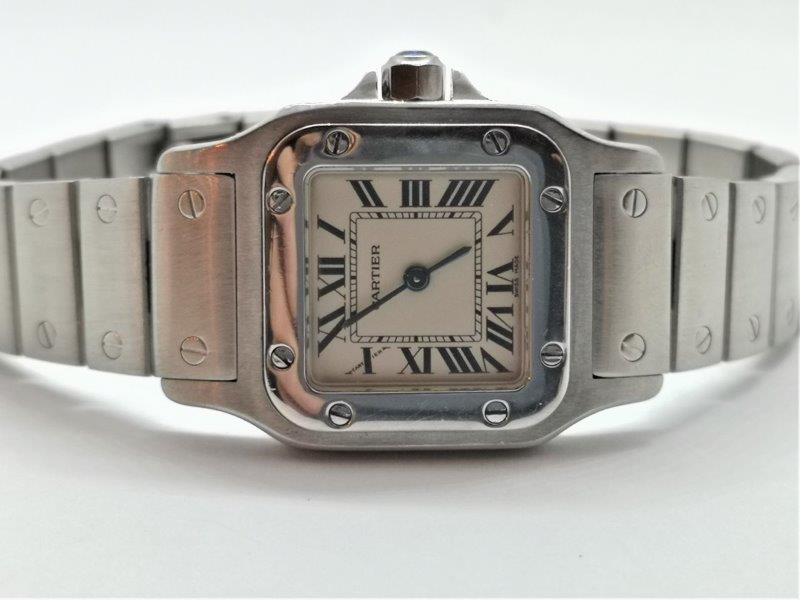 Steel Santos Galbee for that special lady dial