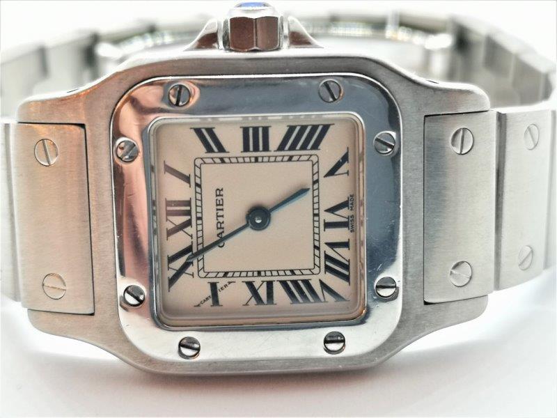 Steel Santos Galbee for that special lady clasp