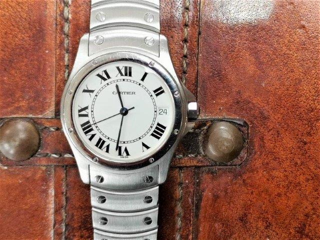 Cartier Santos Ronde 33mm with B P 0000 00 00 0