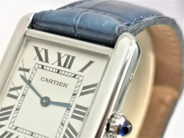 Ladies Cartier Tank Solo side