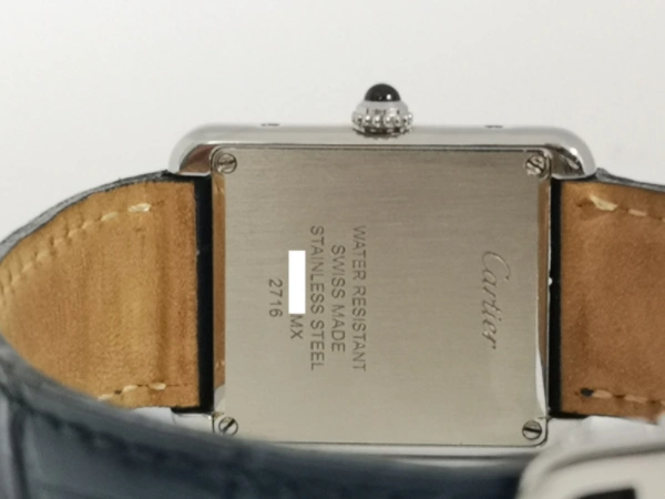 Ladies Cartier Tank Solo clasp