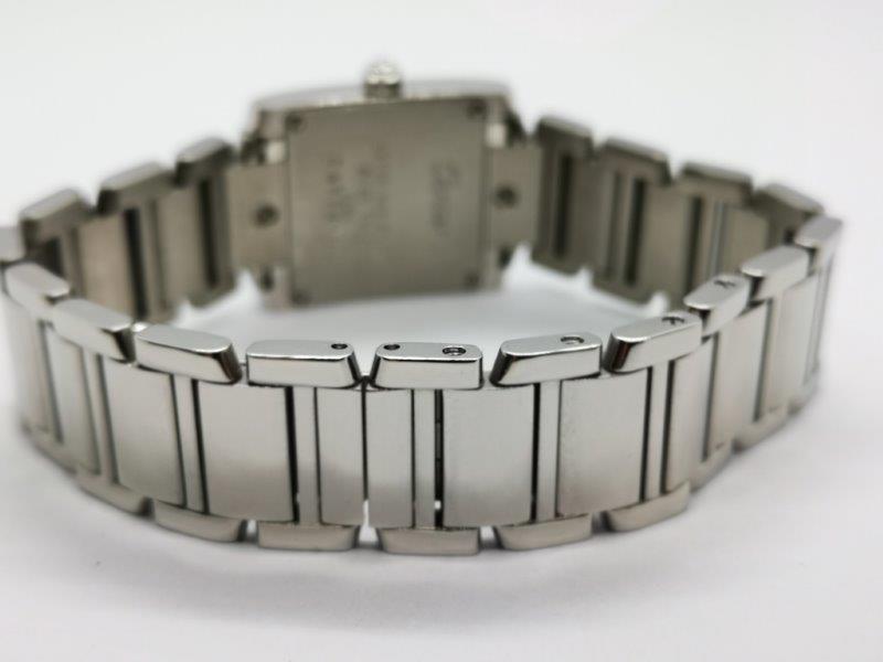 Gorgeous Cartier Tank Francaise with afterset Diamonds