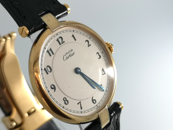 Cartier Vermeil Must dial