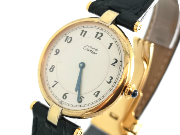 Cartier Vermeil Must side