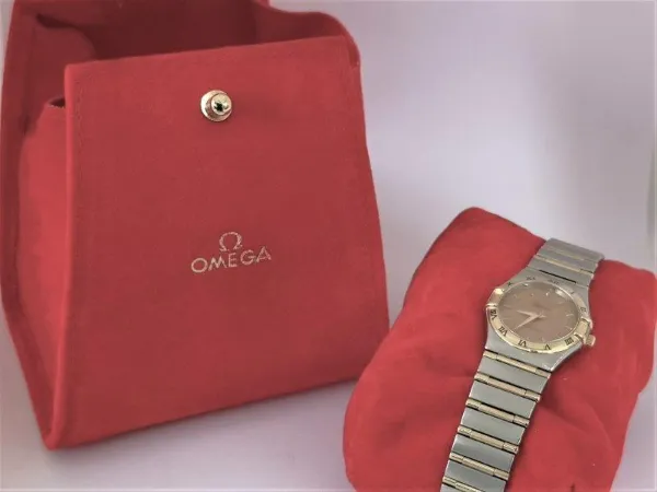 Stunning bi-metal Omega Constellation crown