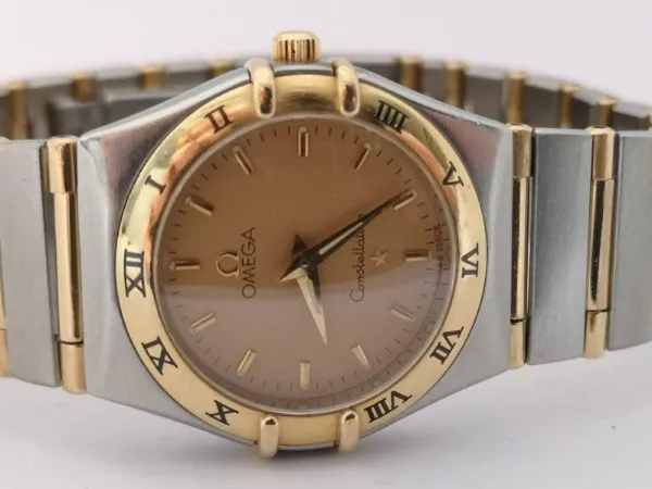 Stunning bi-metal Omega Constellation bracelet