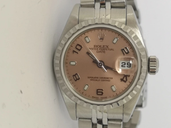 26mm pink ladies Rolex Date 