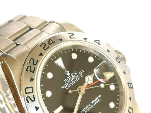 Rolex Explorer II B&P crown