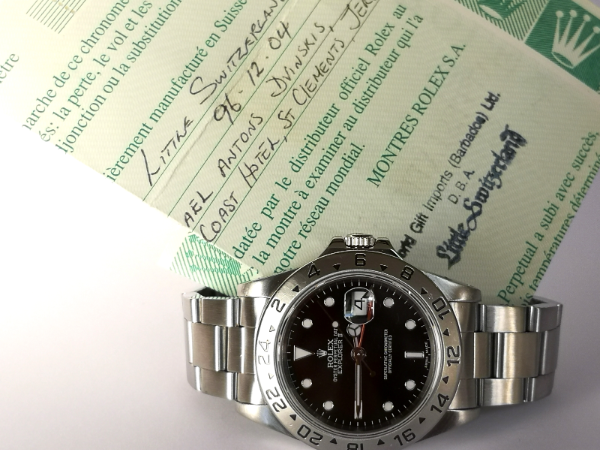 Rolex Explorer II B&P bracelet