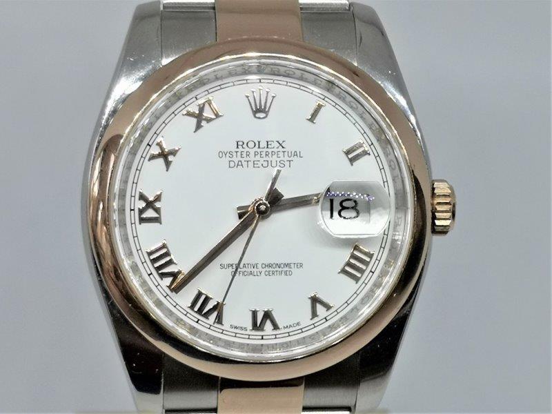 Everose and Steel Rolex DateJust 36mm