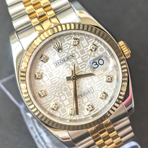 Diamond Jubilee Dial DateJust 36mm  front