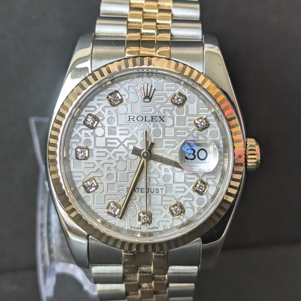 Diamond Jubilee Dial DateJust 36mm  side