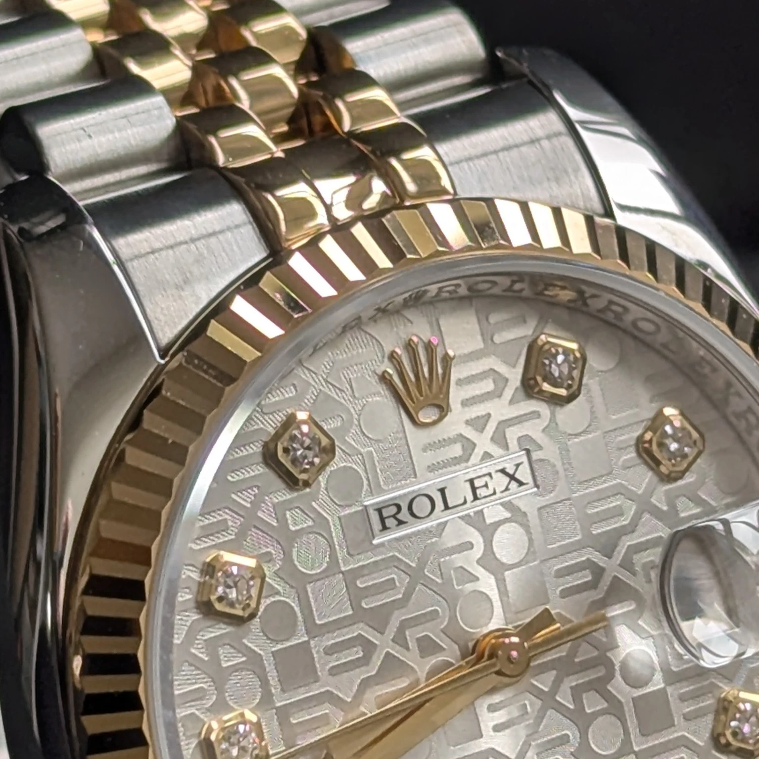 Silver Jubilee Diamond DateJust 36mm