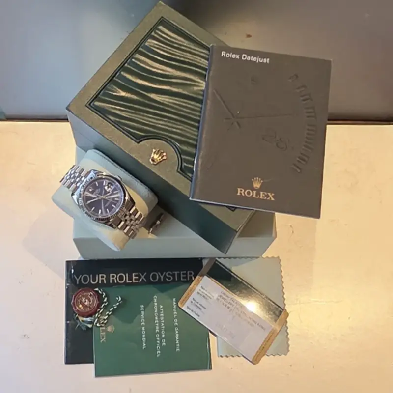 Jubilee Bracelet Steel DateJust dial