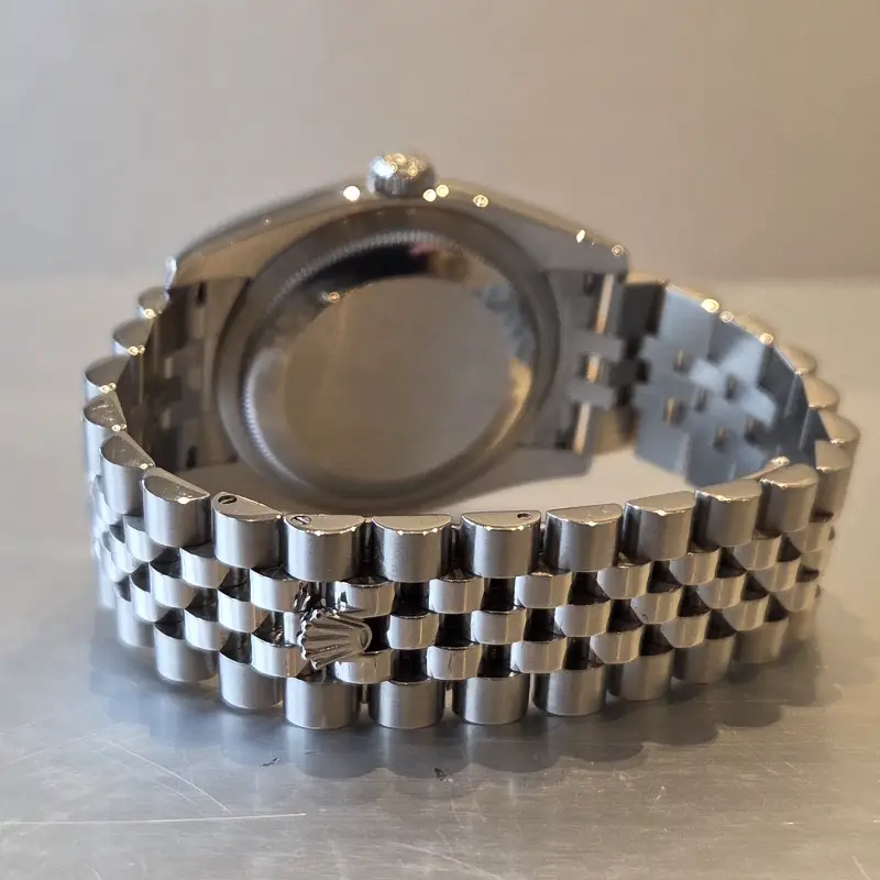 Jubilee Bracelet Steel DateJust side