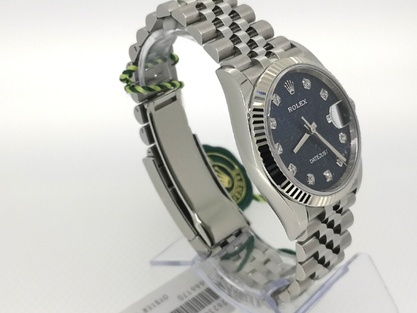 Unworn 36mm Rolex Diamond-Dial Watch  front