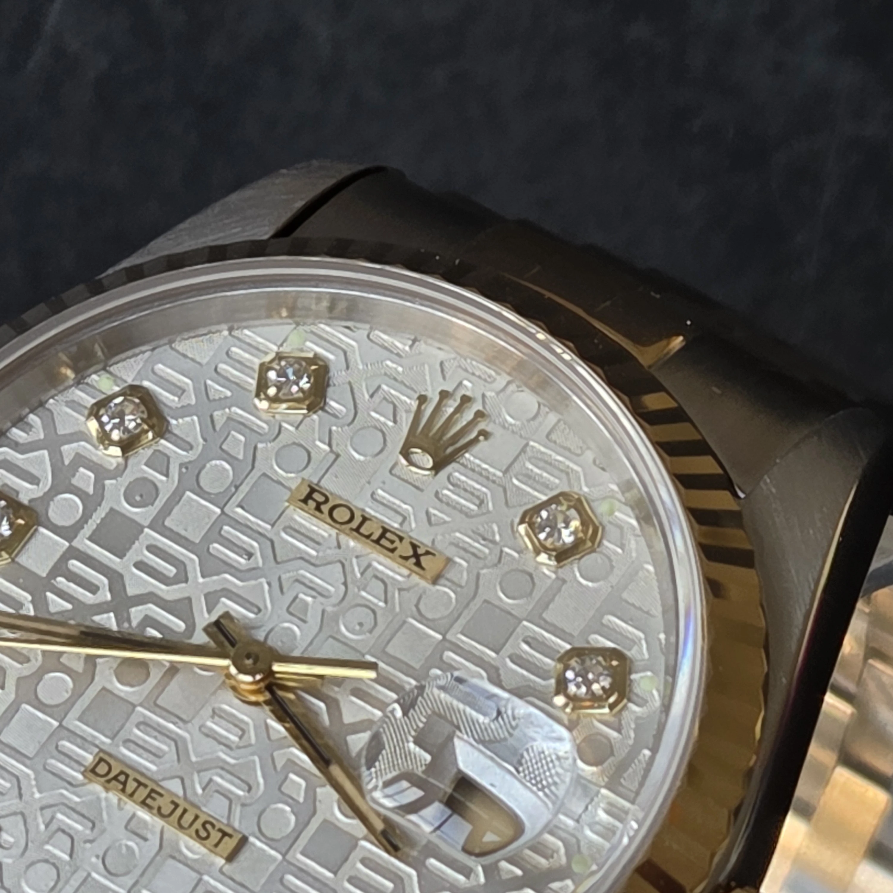 36mm jubilee big diamond datejust clasp