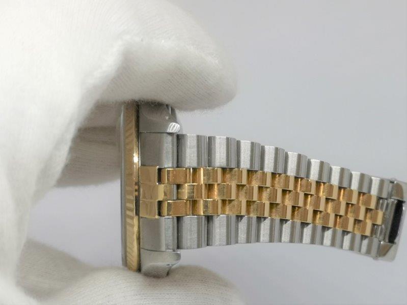 Bi-Metal DateJust 36mm with Diamond dial bracelet