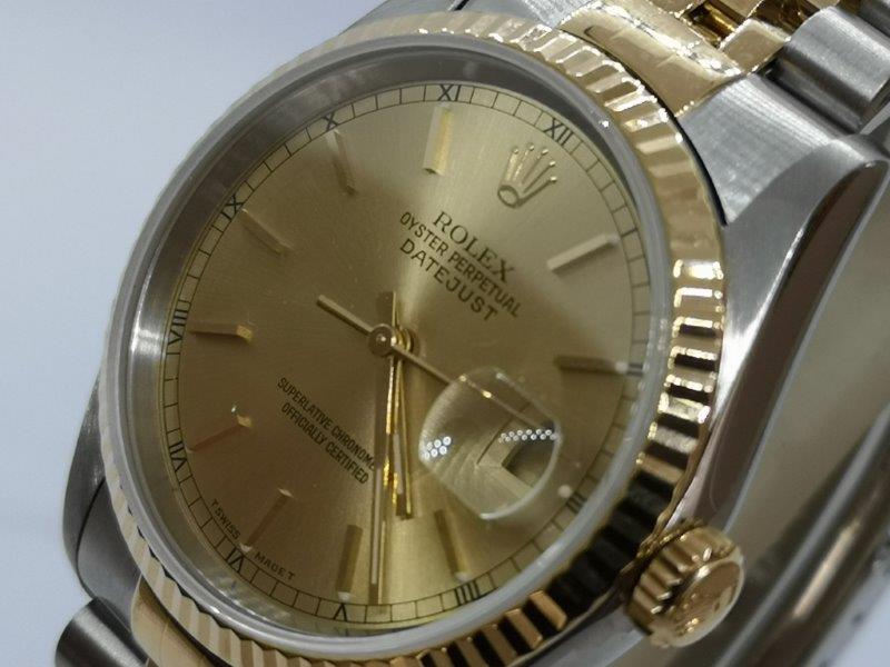 Just Serviced! Classic Steel and Gold Rolex bracelet