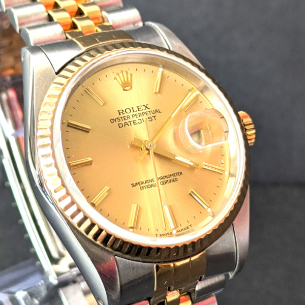 Champagne Dial DateJust 36mm   front