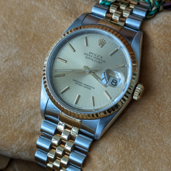 Champagne Dial DateJust 36mm   dial