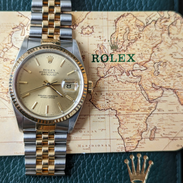 Champagne Dial DateJust 36mm  