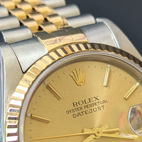 Rolex Champagne Dial DateJust 36mm  
