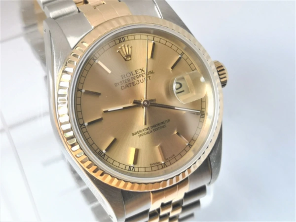 Rolex Datejust 36 pre owned; a fabulous example front