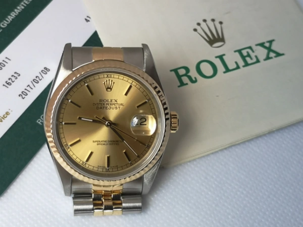 Rolex Datejust 36 pre owned; a fabulous example