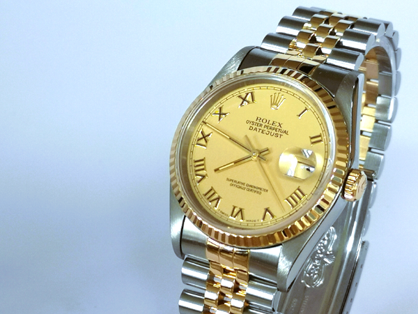 Roman Numeral Dial DateJust 36mm dial