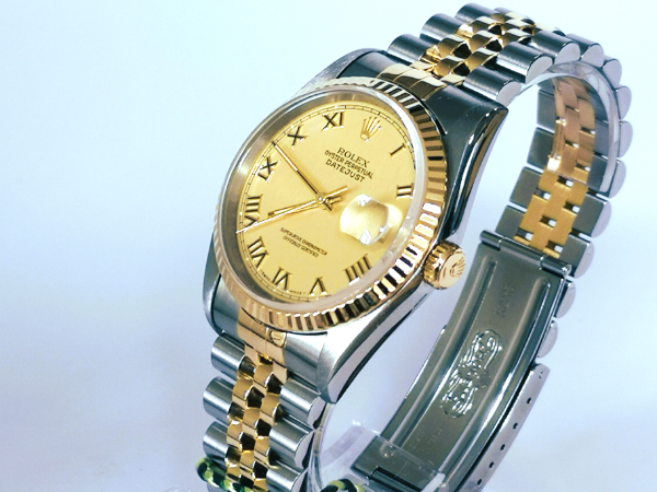 Roman Numeral Dial DateJust 36mm side