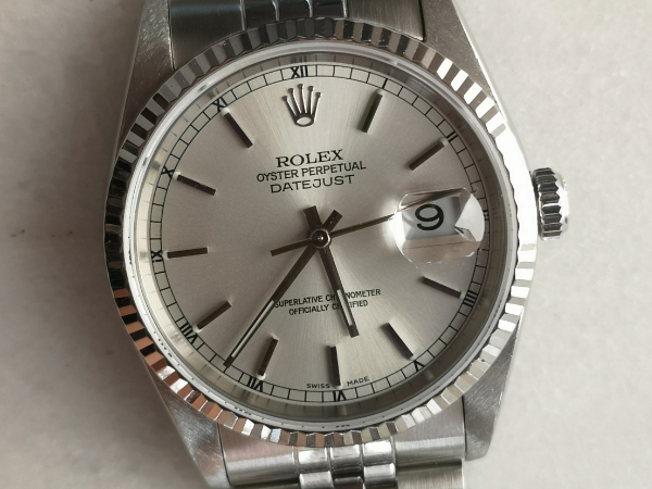 Rolex silver Dial