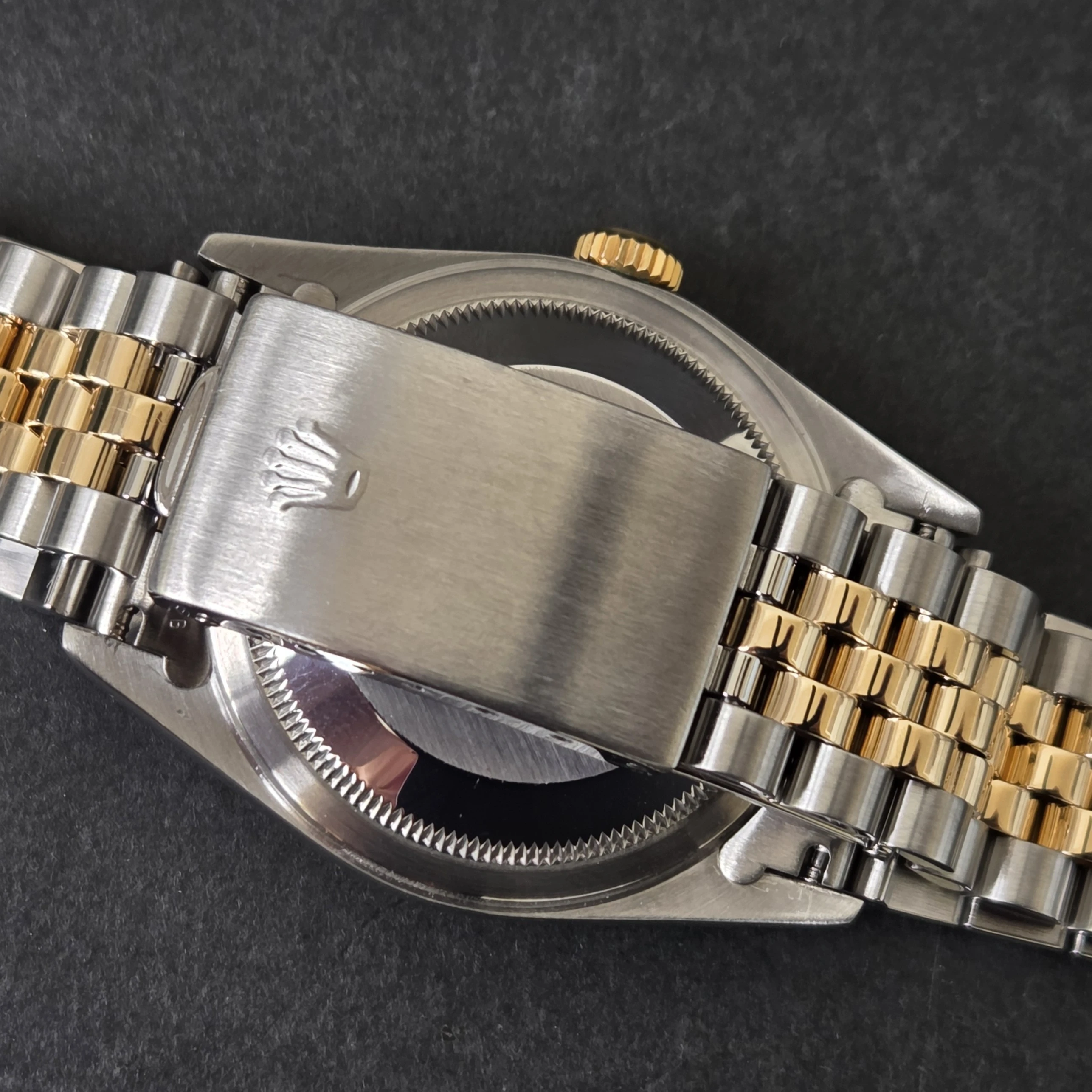Grey Dial DateJust 36mm Rolex  clasp
