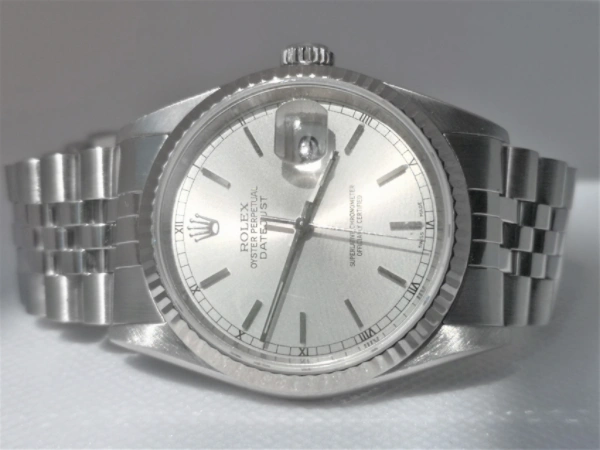 Mens Rolex Stainless Steel DateJust front
