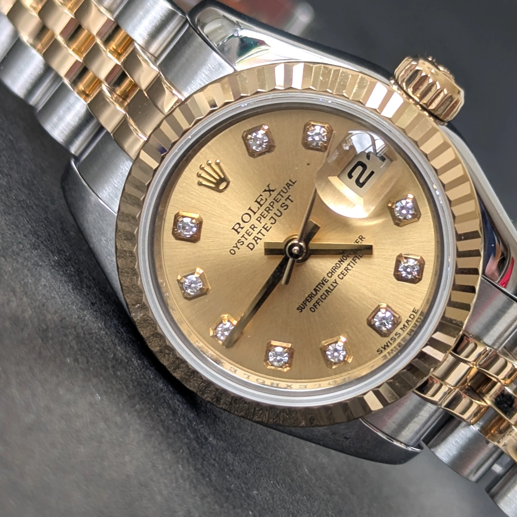 Concealed clasp lady-datejust  clasp