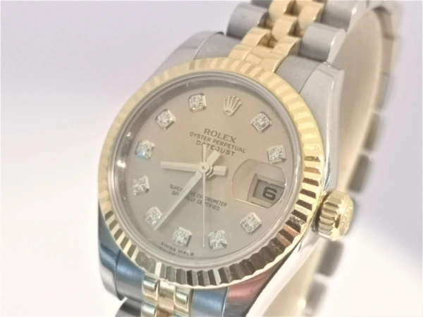 Concealed clasp lady-datejust  side
